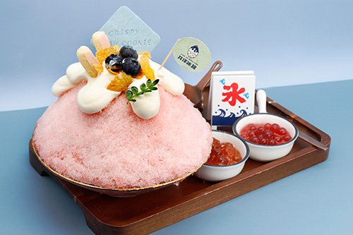 蜜恋葡萄雪花冰
