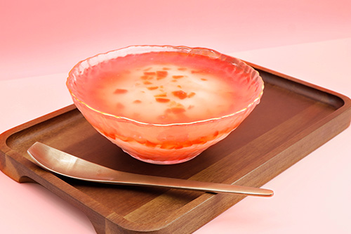 蜜桃冰麻薯