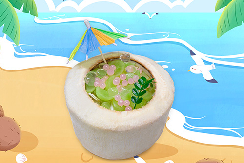 桃桃青提椰